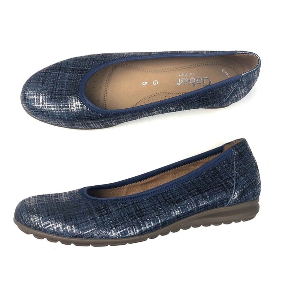 gabor shoes navy blue